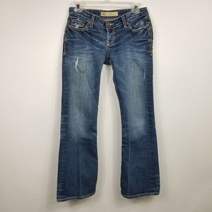 BKE Buckle Womens Stella Jeans Sz 27 Boot Cut 29"